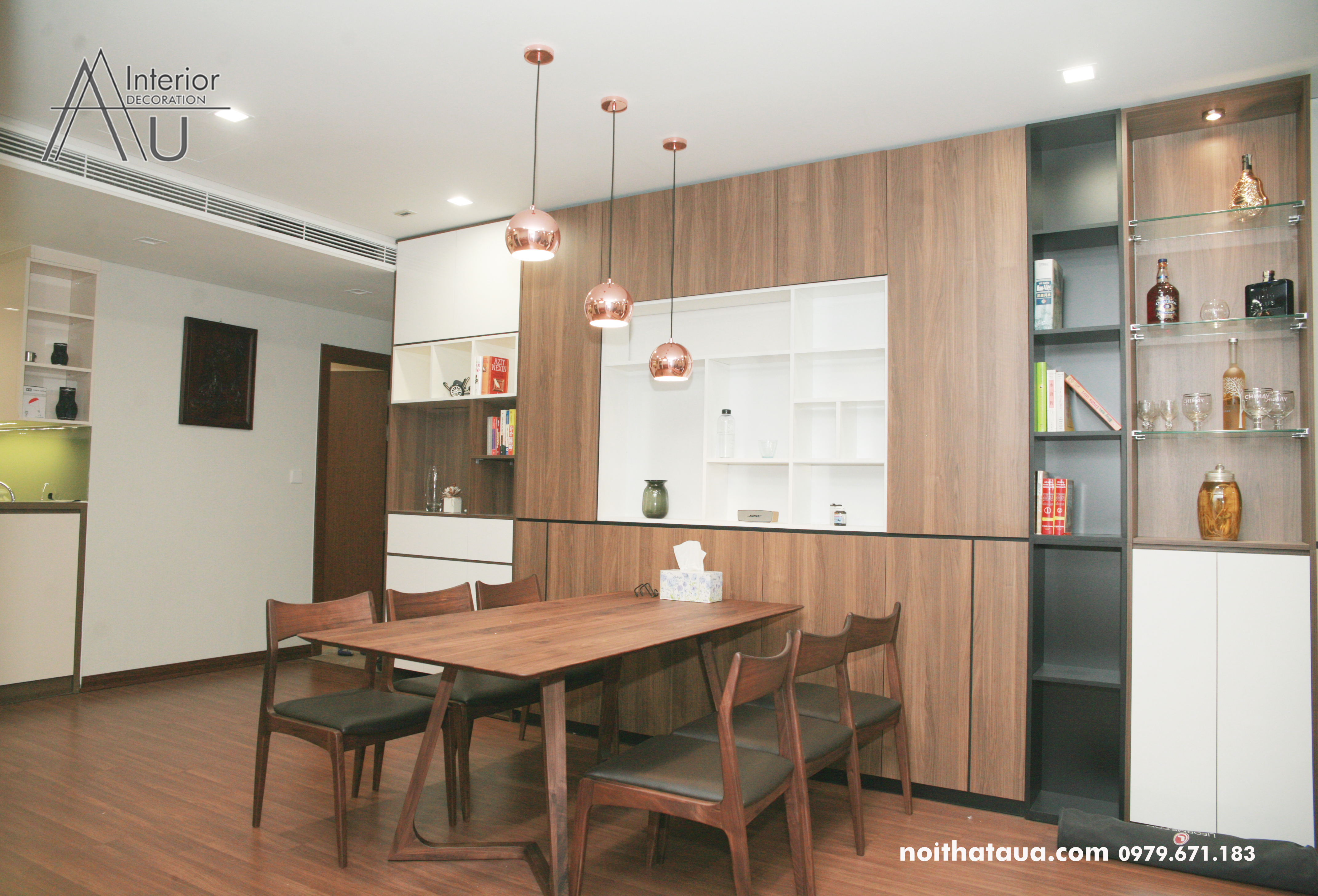 Thi công nội thất toà The Legend nhà chị Hà - Hà Nội